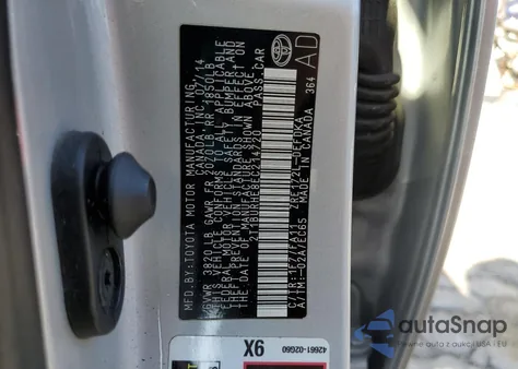 2014 Toyota Corolla L z USA, uszkodzony, nr VIN 2T1BURHE8EC214720